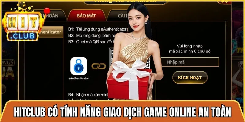 Cổng uy tín có tính năng giao dịch game online suôn sẻ và an toàn