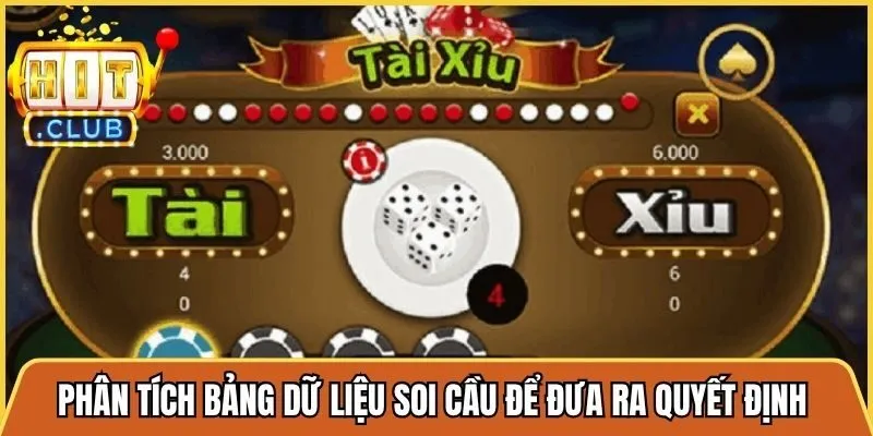 Phân tích bảng dữ liệu soi cầu để đưa ra quyết định chuẩn xác nhất